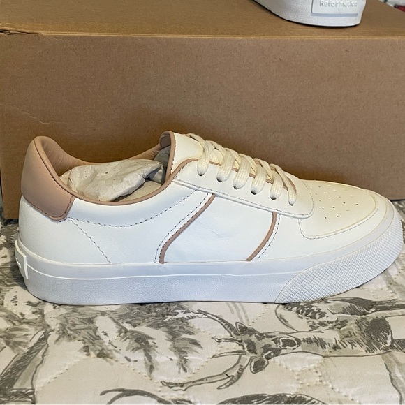 Reformation Harlow Leather Sneaker - Picture 8 of 9